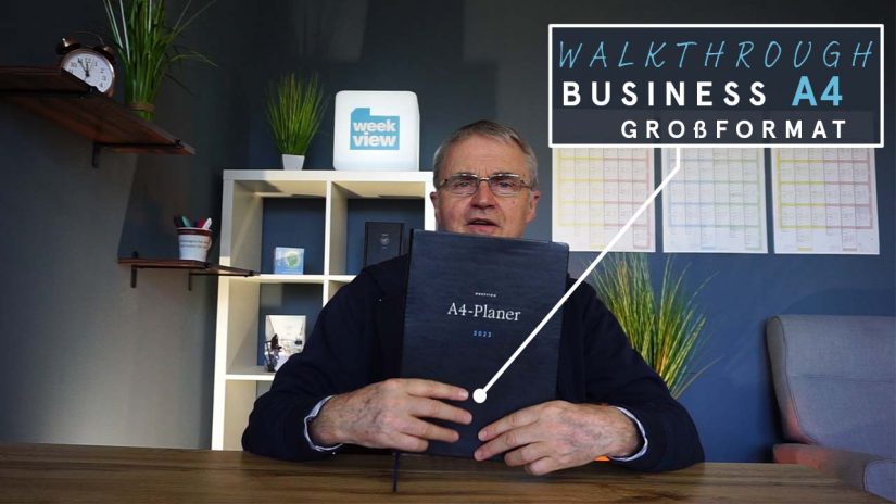 weekview Business A4 2023 – walkthrough